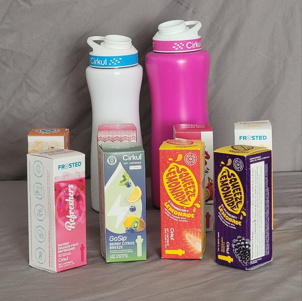 Cirkul Bottles and Sips